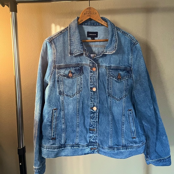 J. Crew Women Classic Denim Jacket Plus Size NWT